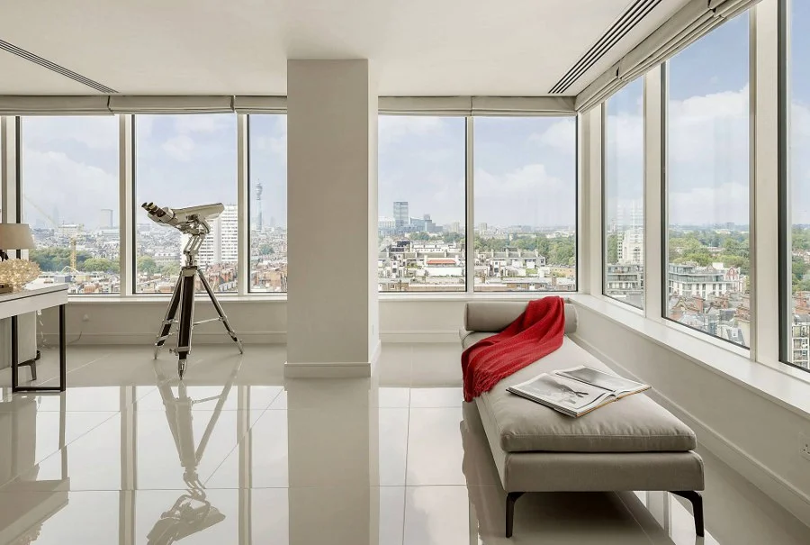 Modern Clean Decor Living Room