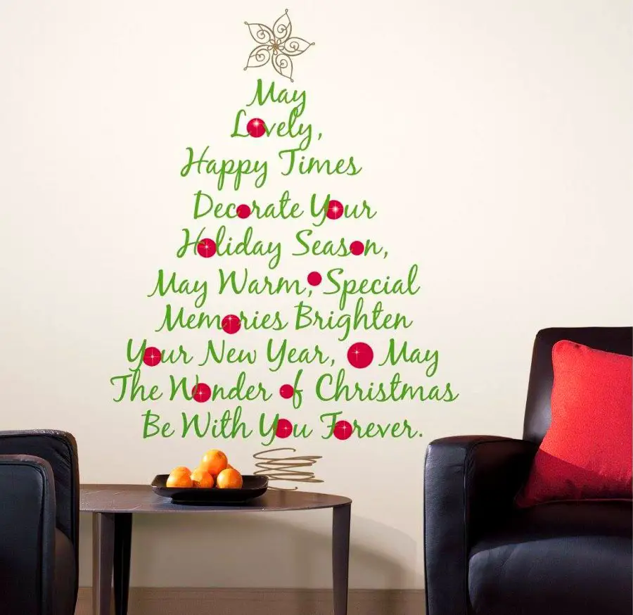 Christmas Tree Words