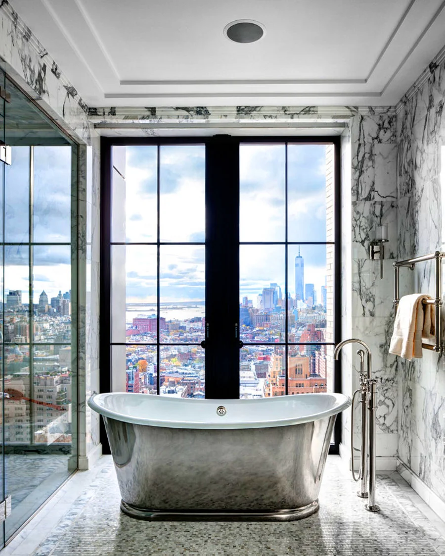 Granite Bathroom with a View