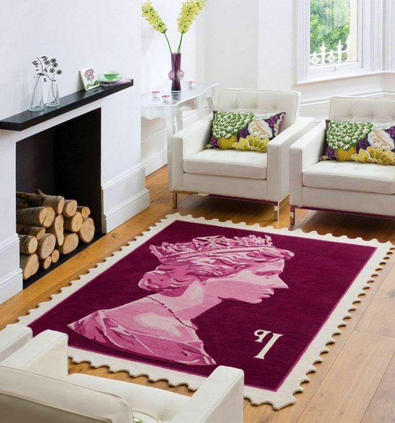 Penny Stamp Rug