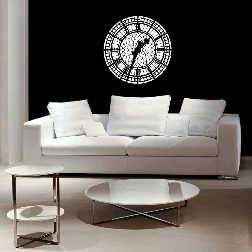 Black Wall Clock