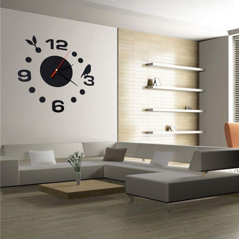 Birds Art Wall Clock