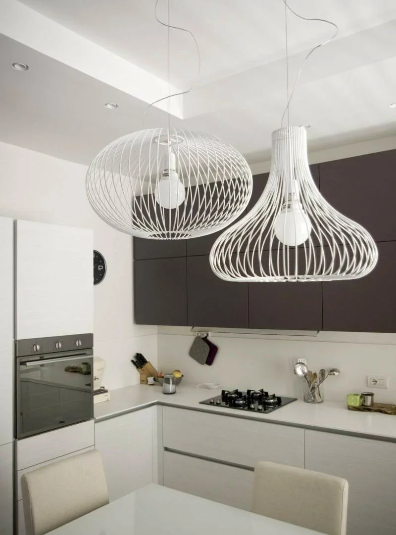 Wire Shapes Chandelier