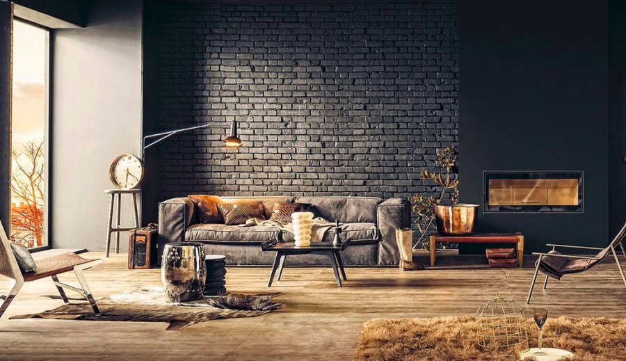 Chic Brick Wall Design