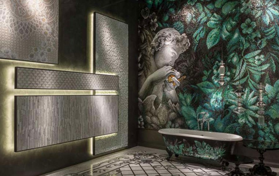 Classic Art Mosaic Bathroom