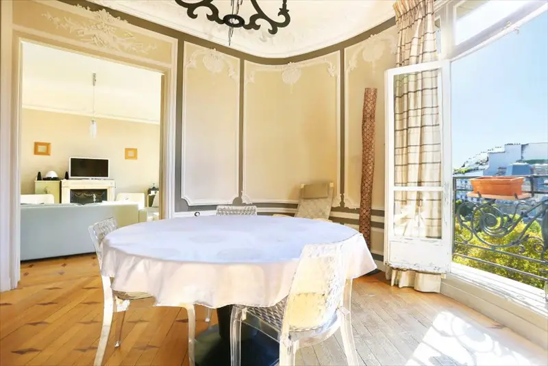 Paris Apartment Dining Room