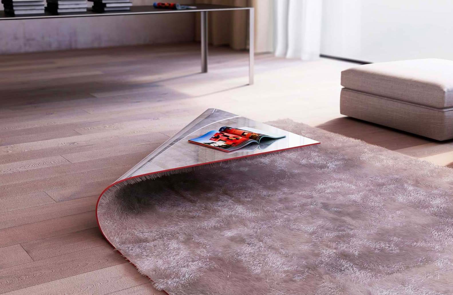 Rug Coffee Table