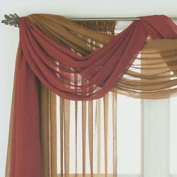 Scarf Valance Ideas