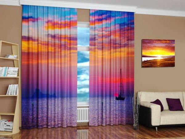 Sunset curtains