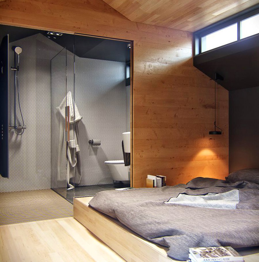 Wooden Bedroom