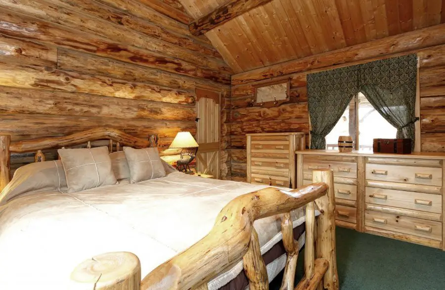 Wooden Bedroom
