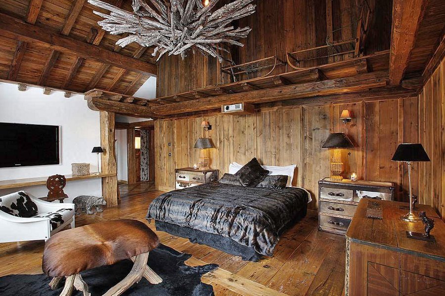 Wooden Bedroom