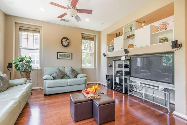 Functional Living Room in Santa Clara, CA