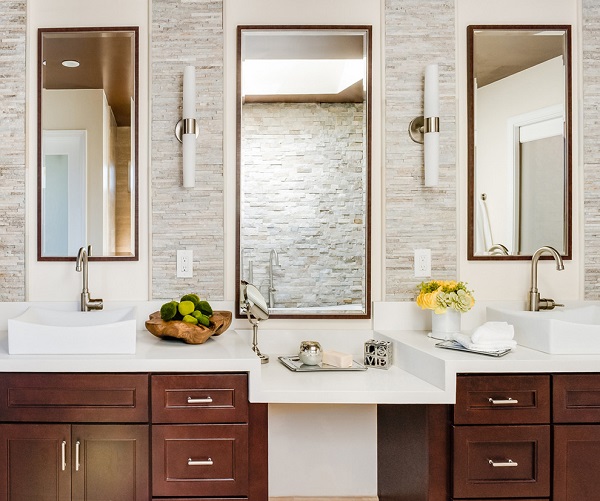 Contemporary bathroom design in Santa Clara, Ca