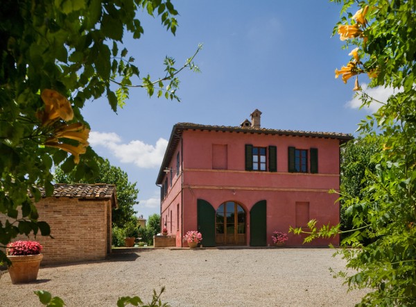 Tuscan Pink House 