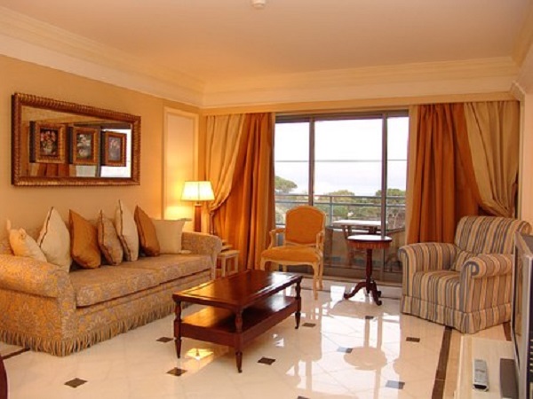 Luxury Beige Living Room 