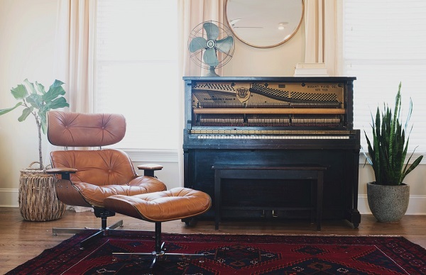 Lounge Chairs in a Living Room without Sofa 