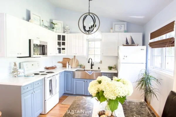 Coastal Cottage Kitchen Makeover    