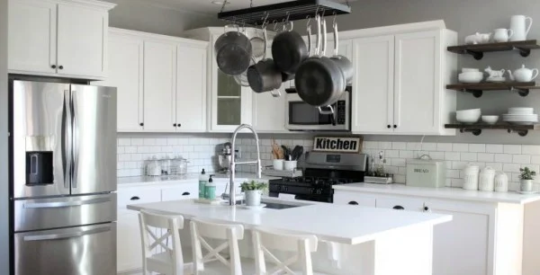 Modern Country Kitchen Reveal {Our farmhouse home remodel}    