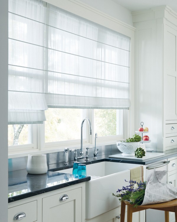 Hunter Douglas Design Studio™ Roman Shades and Window Shadings    