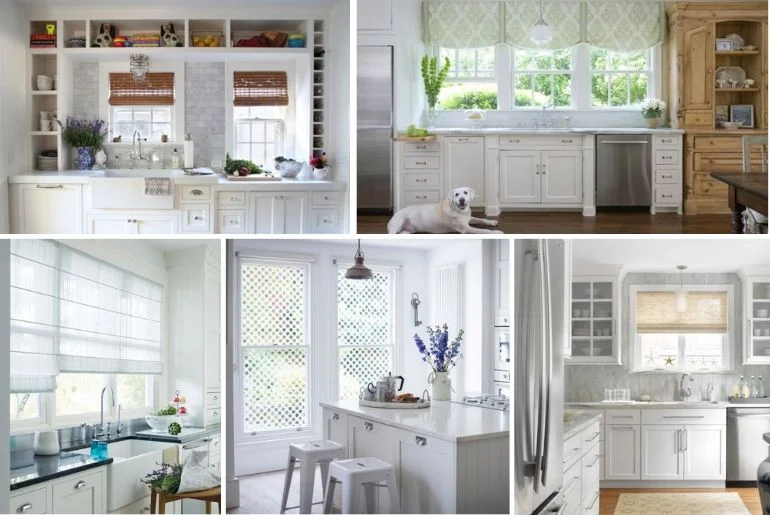 kitchen window treatment ideas