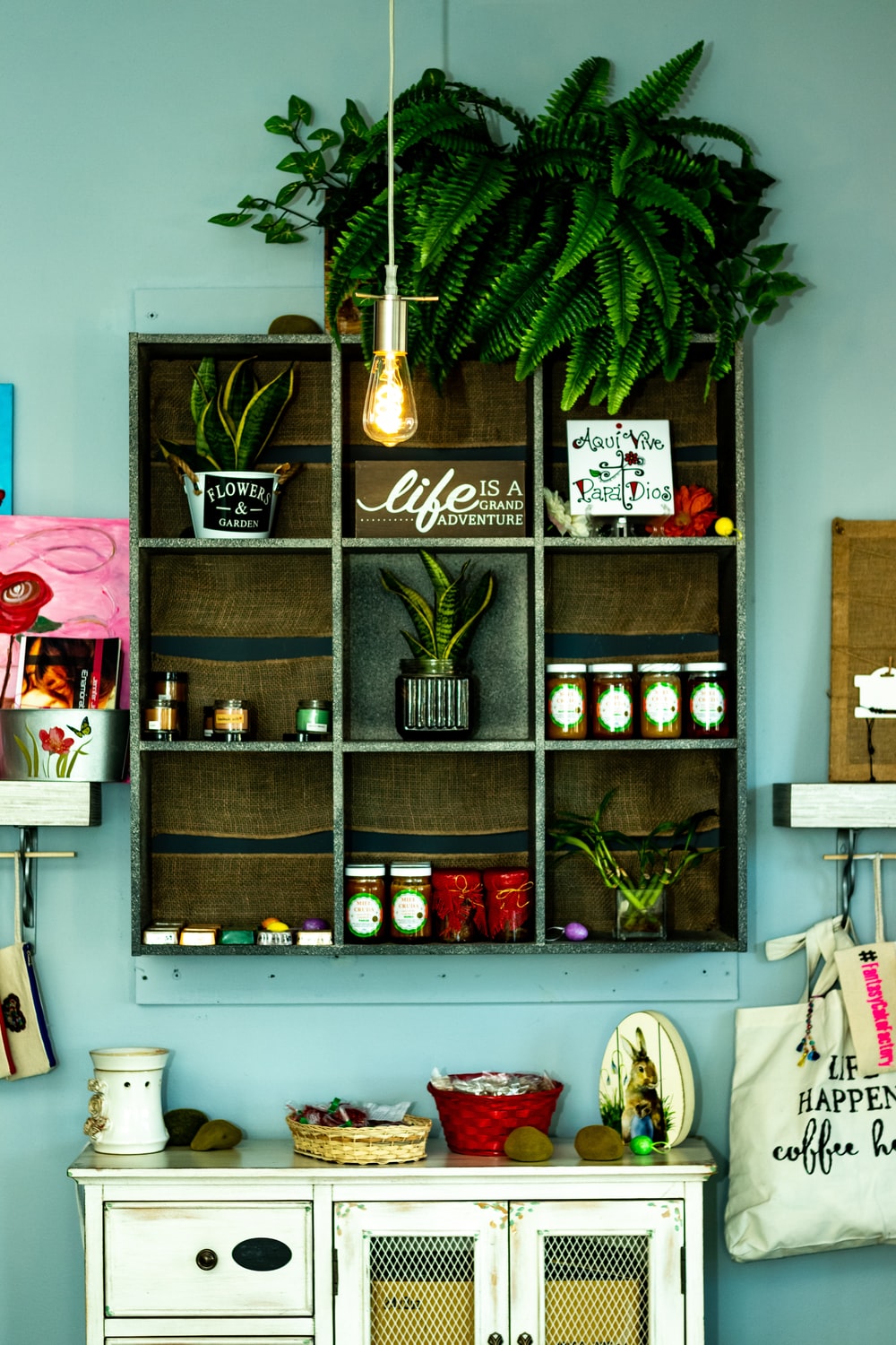 rustic hutch crates