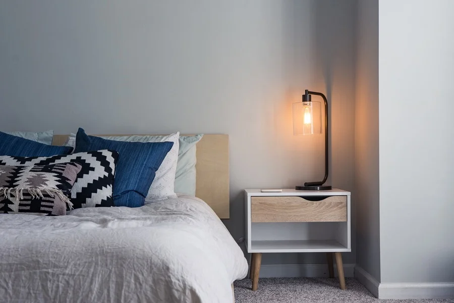 mid-century modern bedroom