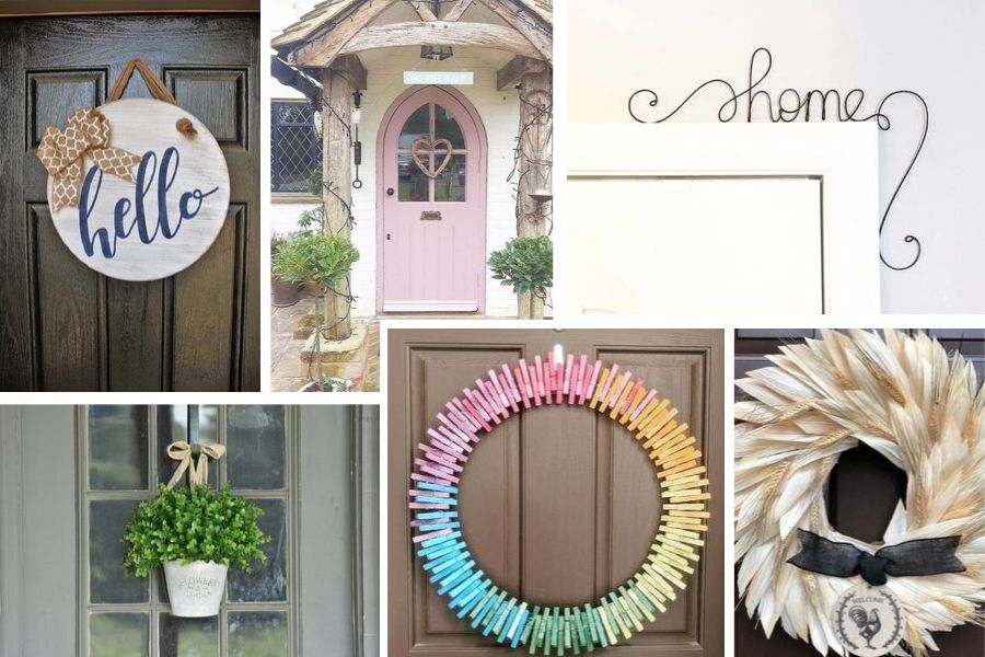 33 Creative Front Door Decor Ideas