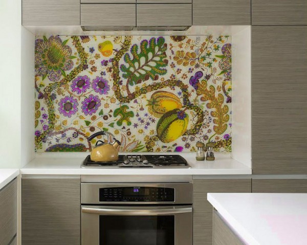 unique backsplash