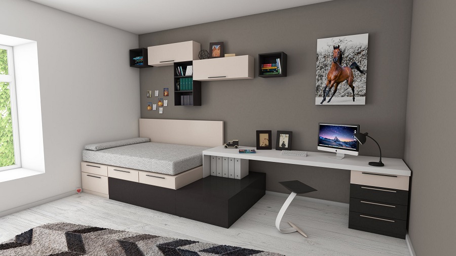 functional bedroom