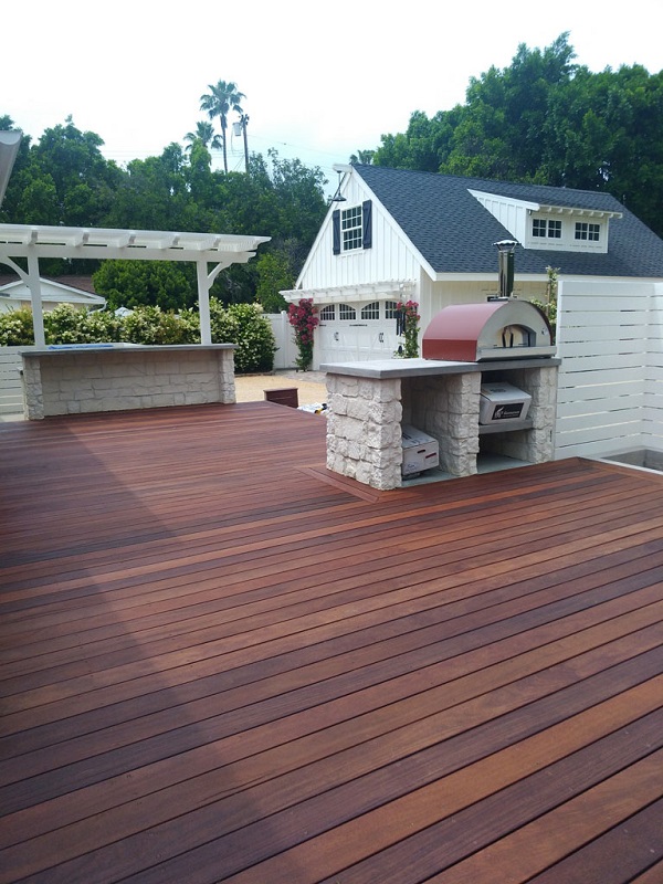 deck fire pit