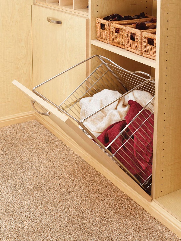 tilt-out hamper