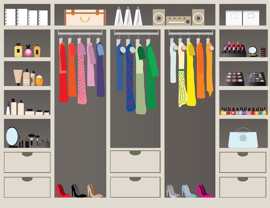 walk-in closet