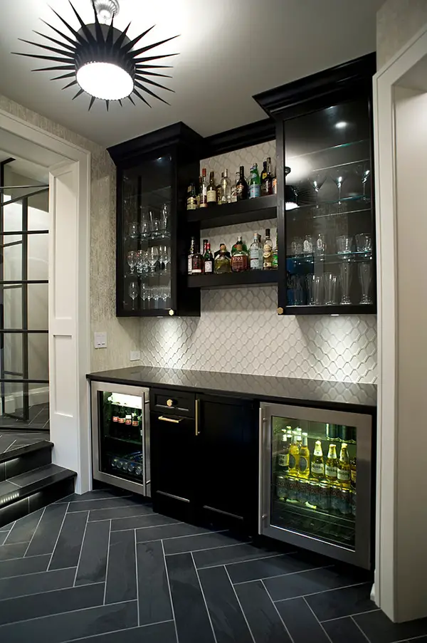 Basement bar cabinets