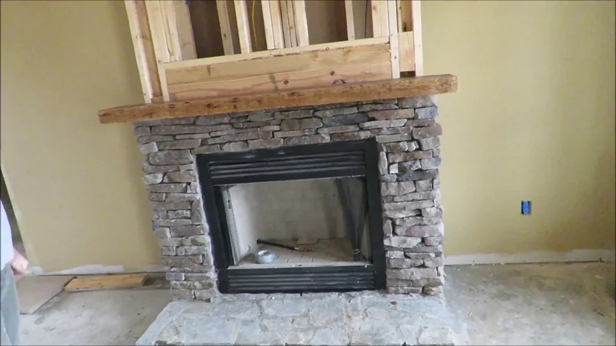 How to install a mantel