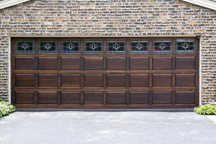 decorated door