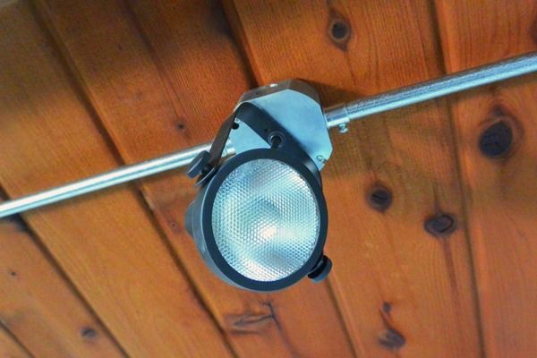 DIY track lights