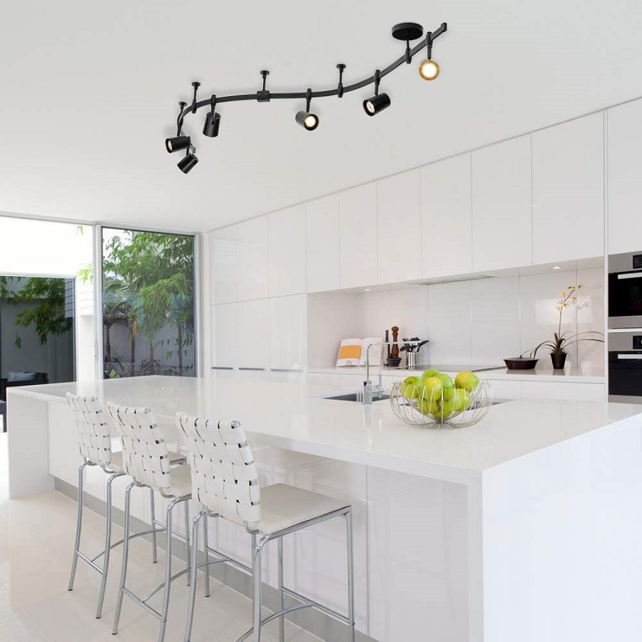 kitchen track lighting