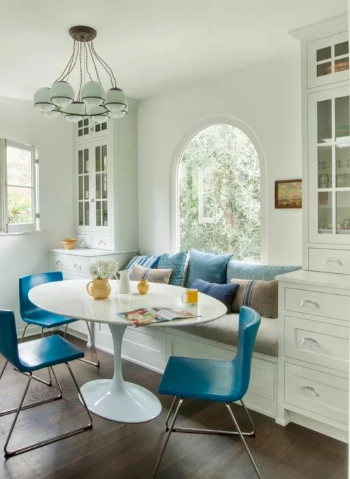Banquette breakfast nook set