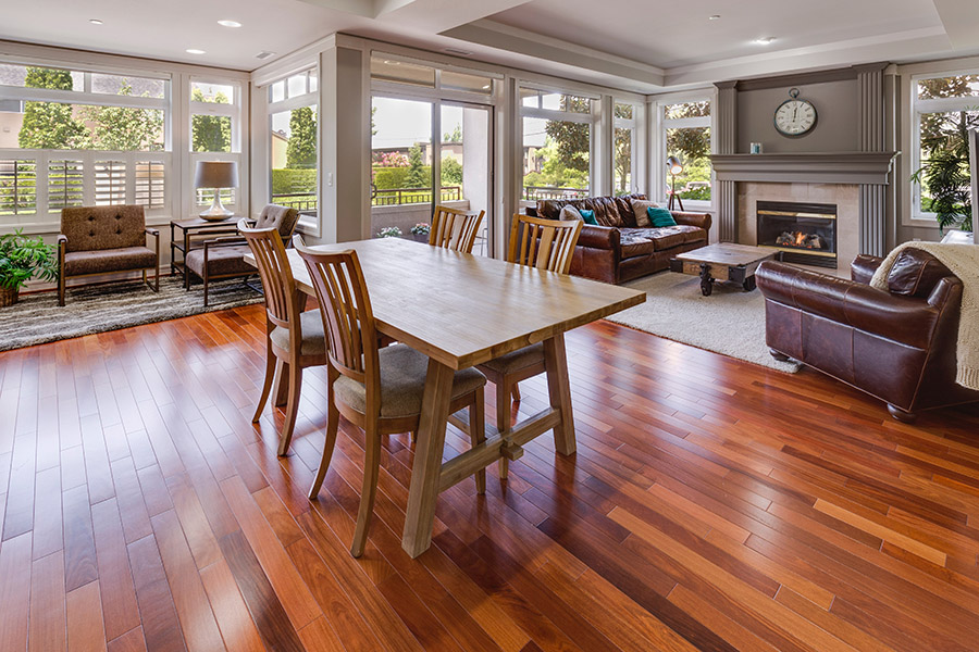 Farmhouse kitchen table and chairs