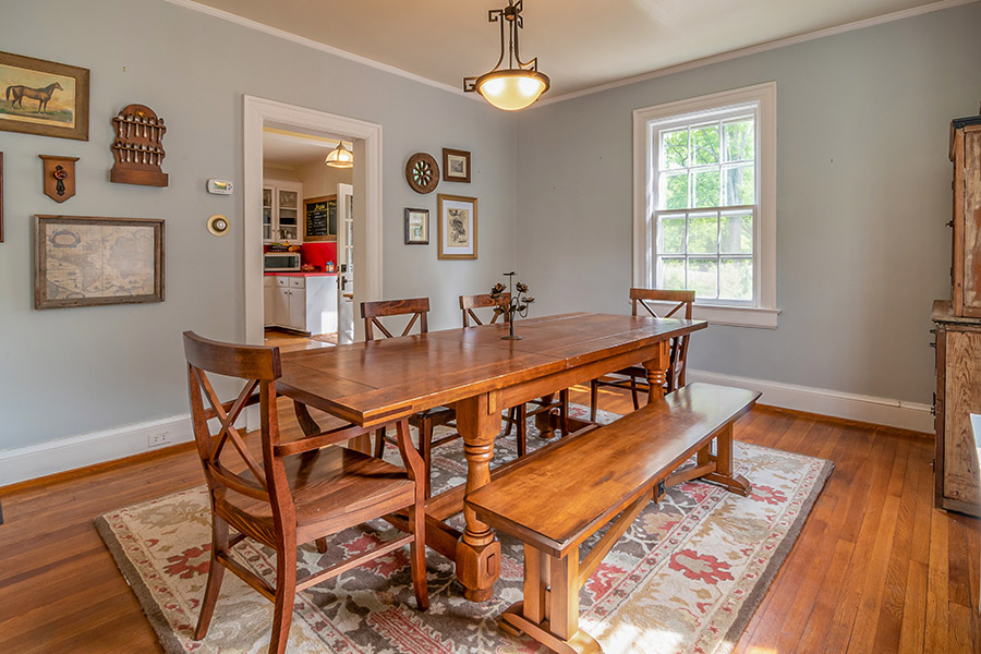 Farmhouse kitchen table