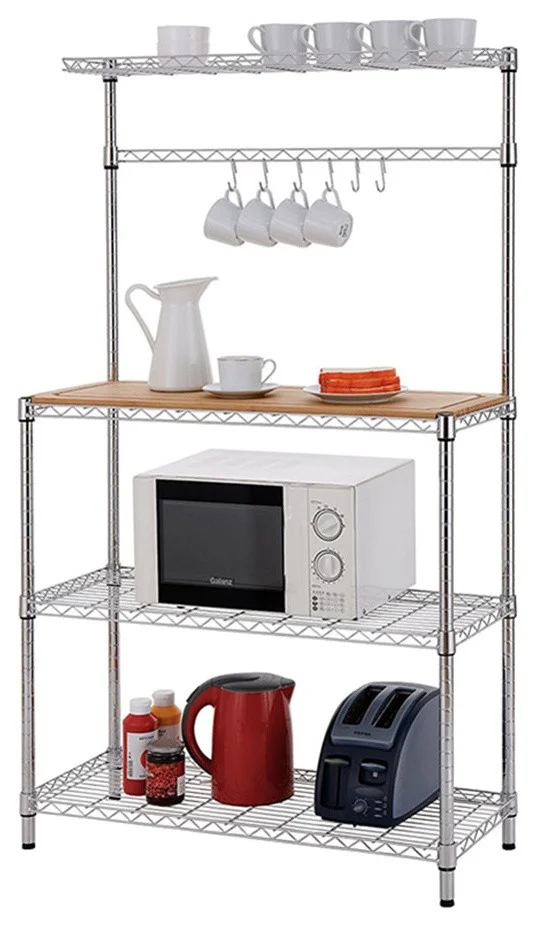 Metal microwave stand