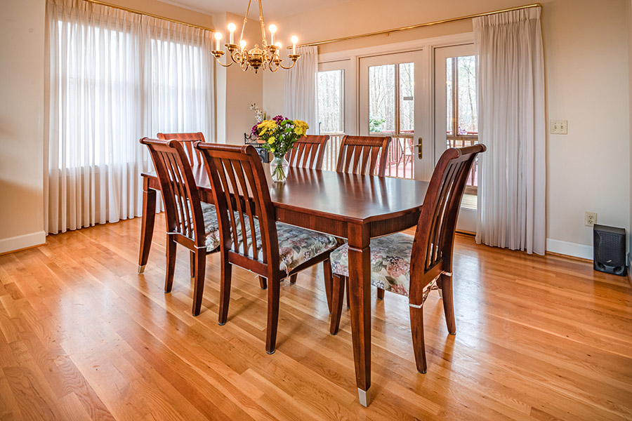 Rustic dining room set