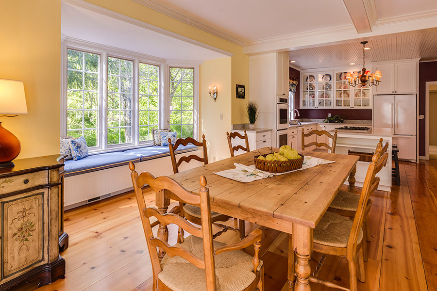 Rustic farmhouse table