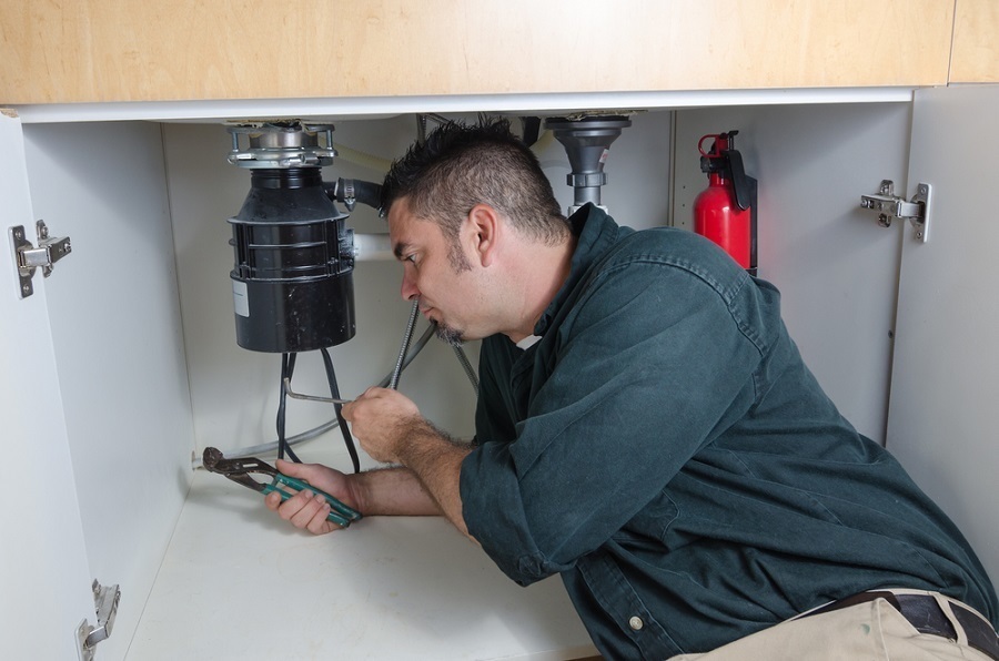 garbage disposal take apart