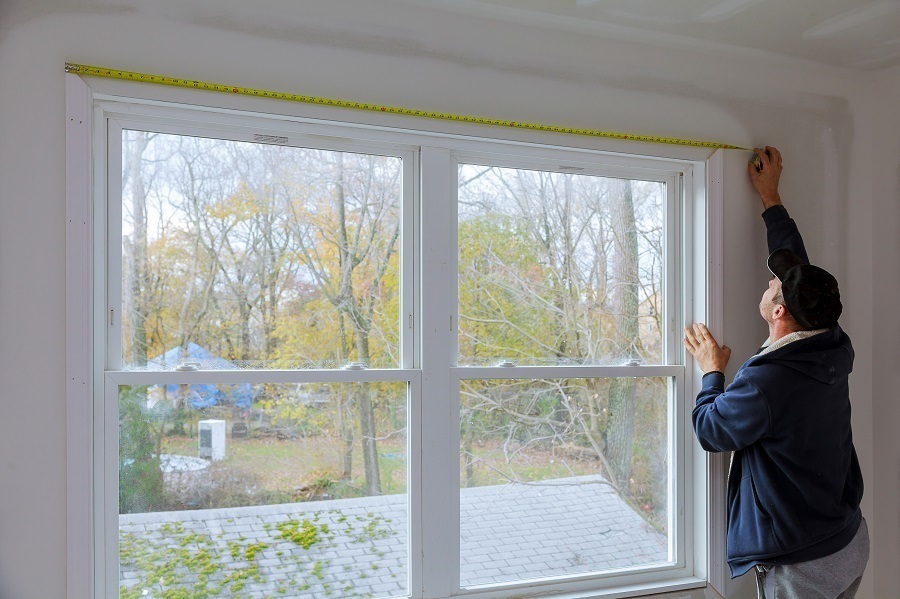 measure window frame