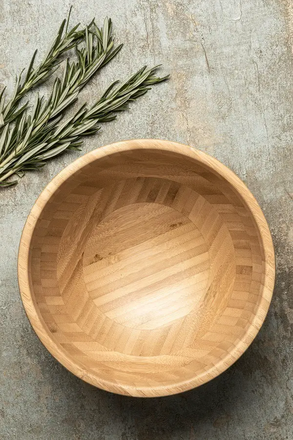 wooden bowl
