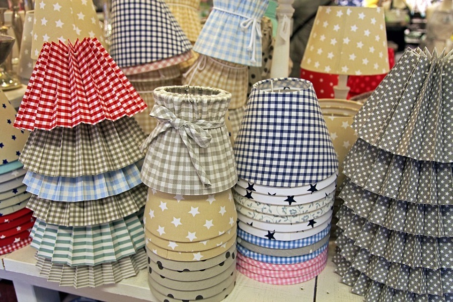 fabric lamp shades