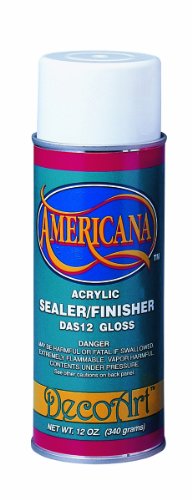 Americana Acrylic Sealer/Finish Aerosol Spray 12oz, Gloss