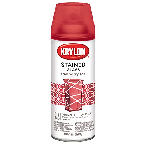 Krylon K09026000 Stained Glass Paint Cranberry Red